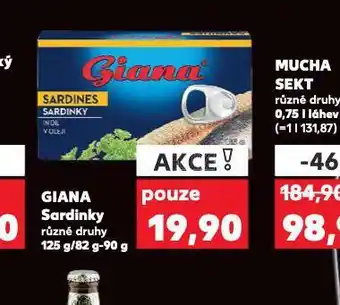 Kaufland Giana sardinky nabídka