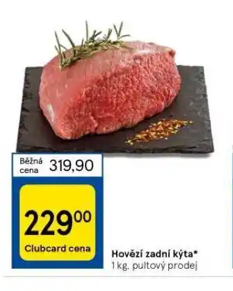 Tesco Hovězí zadní kýta nabídka