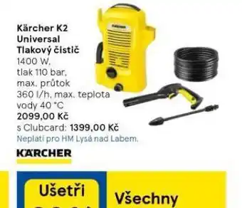 Tesco Kärcher tlakový čistič nabídka