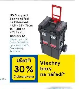 Tesco Hd compact box na nářadí na kolečkách nabídka