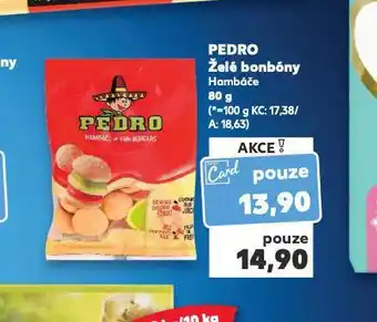 Kaufland Pedro želé bonbóny nabídka
