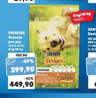 Kaufland Friskies granule pro psy nabídka