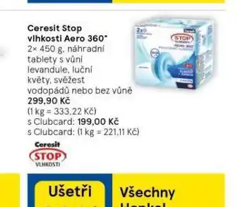 Tesco Ceresit stop vlhkosti aero 360° nabídka
