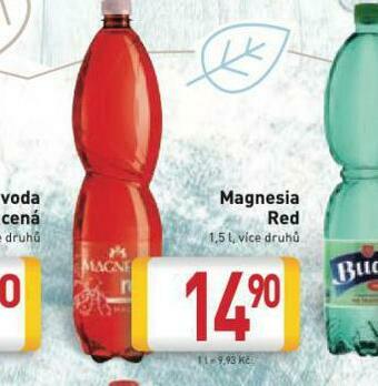 Billa Magnesia red nabídka