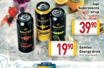 Billa Semtex energy drink nabídka