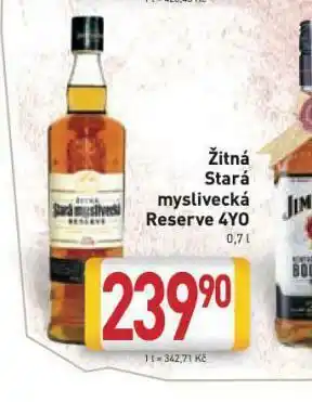 Billa Stará žitná myslivecká reserve 40% nabídka