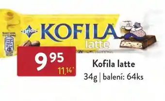 Qanto Kofila latte nabídka