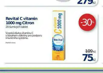 Benu Revital c vitamin citron nabídka