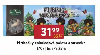 Qanto Hříbečky čokoládová poleva a sušenka nabídka