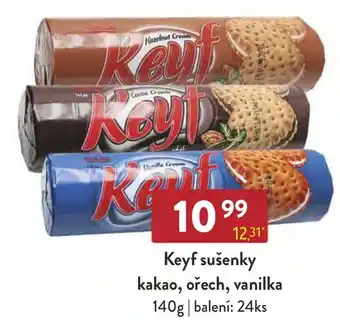 Qanto Keyf sušenky kakao, ořech, vanilka nabídka