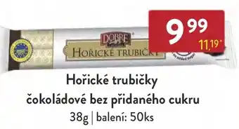 Qanto Hořické trubičky čokoládové bez přidaného cukru nabídka
