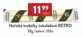 Qanto Hořické trubičky čokoládové RETRO nabídka