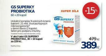 Benu Gs superky probiotika nabídka