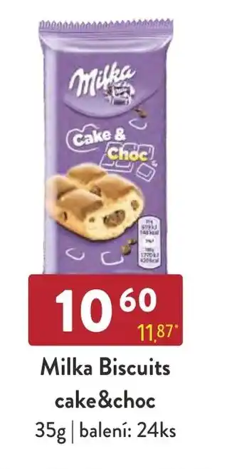 Qanto Milka Biscuits cake&choc nabídka