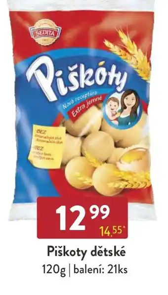 Qanto Piškoty dětské nabídka