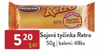 Qanto Sojová tyčinka Retro nabídka