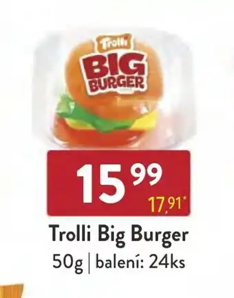 Qanto Trolli Big Burger nabídka