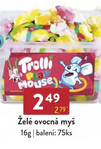 Qanto Želé ovocná myš nabídka