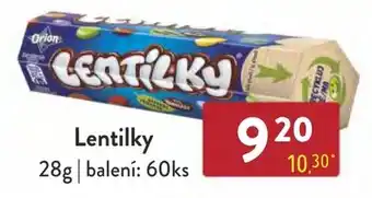 Qanto Lentilky 28g nabídka