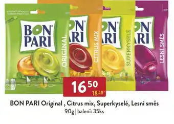Qanto BON PARI Original, Citrus mix, Superkyselé, Lesní směs nabídka