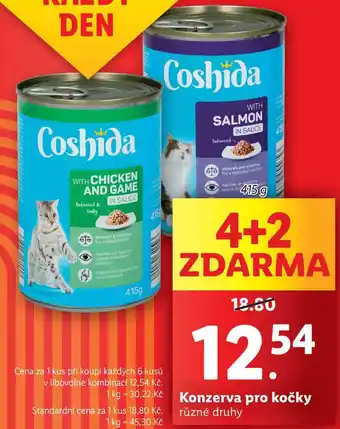 Lidl Konzerva pro kočky, 415 g nabídka