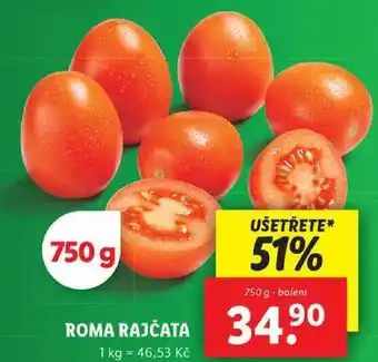 Lidl ROMA RAJČATA, 750 g nabídka