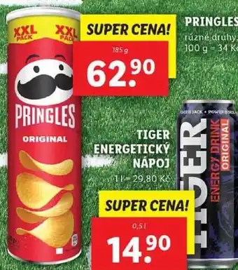 Lidl PRINGLES, 185 g nabídka