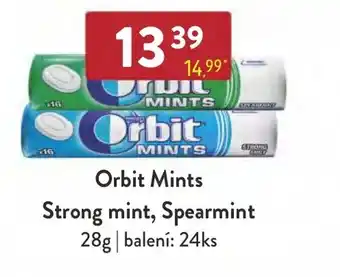 Qanto Orbit Mints Strong mint, Spearmint nabídka