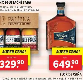 Lidl FLOR DE CAÑA, 0,7 l nabídka
