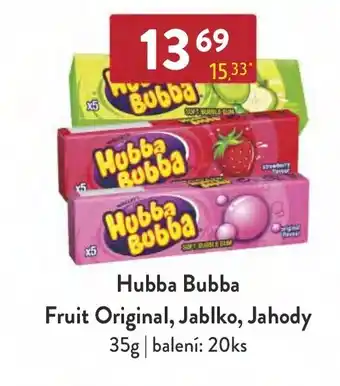 Qanto Hubba Bubba Fruit Original, Jablko, Jahody nabídka