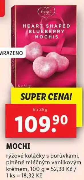 Lidl MOCHI rýžové koláčky, 6x 35 g nabídka