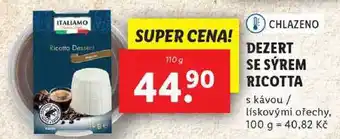 Lidl DEZERT SE SÝREM RICOTTA, 110 g nabídka