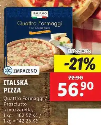Lidl ITALSKÁ PIZZA, 350 g/400 g nabídka