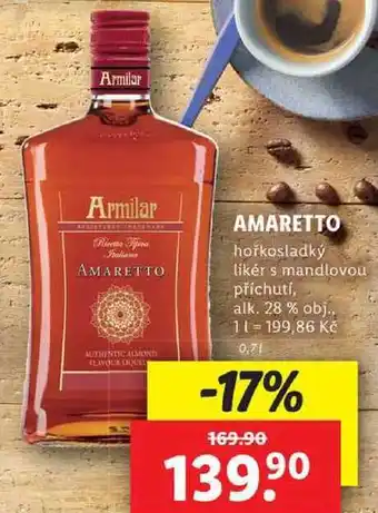 Lidl AMARETTO, 0,7 l nabídka