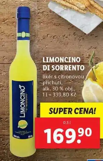 Lidl LIMONCINO DI SORRENTO, 0,5 l nabídka
