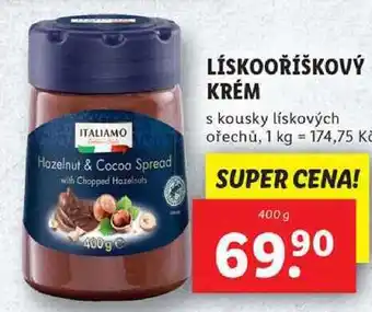 Lidl LÍSKOOŘÍŠKOVÝ KRÉM, 400 g nabídka