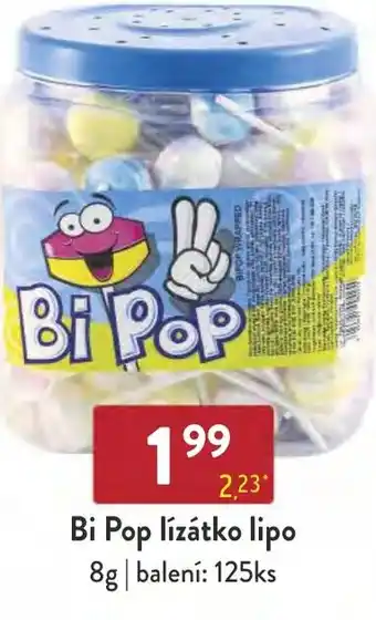 Qanto Bi Pop lízátko lipo nabídka