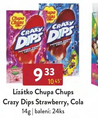Qanto Lízátko Chupa Chups Crazy Dips Strawberry, Cola nabídka
