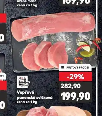 Kaufland Vepřová panenská svíčková nabídka