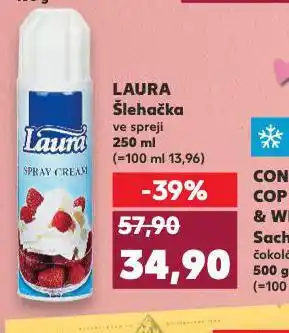 Kaufland Laura šlehačka nabídka