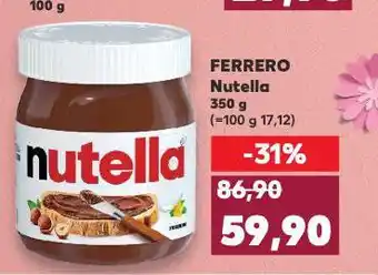 Kaufland Ferrero nutella nabídka