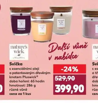 Kaufland Svíčka nabídka