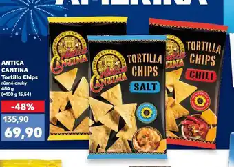 Kaufland Antica cantina tortilla chips nabídka