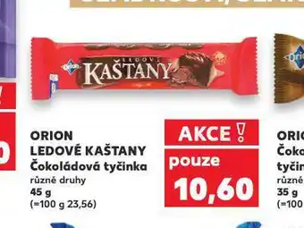 Kaufland Orion ledové kaštany nabídka