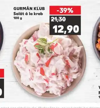 Kaufland Salát á la krab nabídka