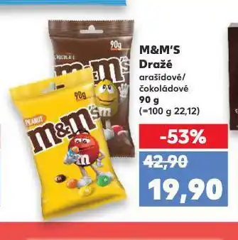 Kaufland M&m´s dražé nabídka