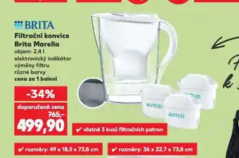 Kaufland Filtrační konvice brita marella nabídka