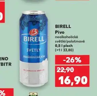 Kaufland Pivo birell nealko nabídka