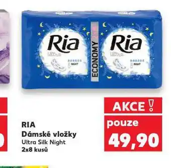 Kaufland Ria dámské vložky nabídka
