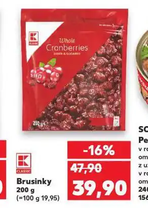 Kaufland Brusinky nabídka